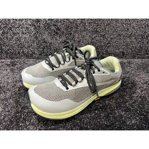 Women's Athletic Shoes in Gray and Yellow